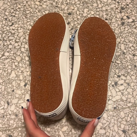 Nwt superga star white sneakers 39.5 - Picture 4 of 7